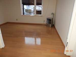 マンション一人暮らし部屋の家財整理の施工後