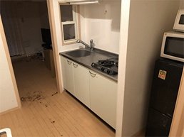 衣類やペットボトルなどの回収の施工後