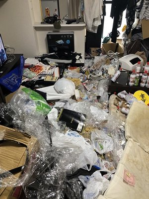 2時間ほどで作業を終えましたの施工前