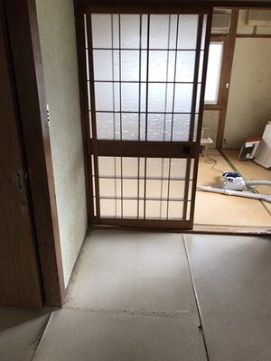 【2DK】遺品整理と家庭用サウナの解体の施工後