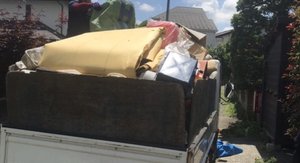 タンスやテレビ台などの残置物撤去の施工後