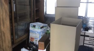 遺品の仕分けを丁寧に行いましたの施工前