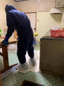 家財処理+特殊清掃(オゾン消臭)の施工後