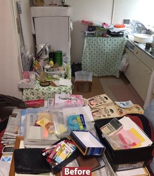 遺品整理・エンディング整理の施工前