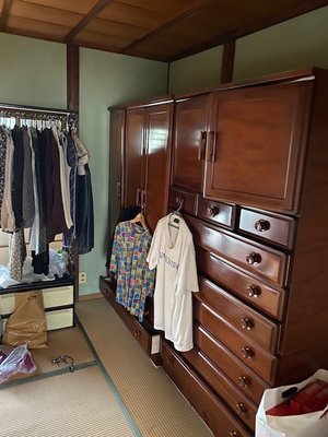 【6LDK】遺品整理 大型家具の搬出処分の施工前