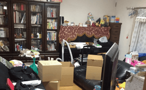 【2LDK】現金や重要書類も見つかりました【138,000円】の施工前