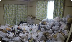 ゴミ屋敷片付けのご依頼の施工前