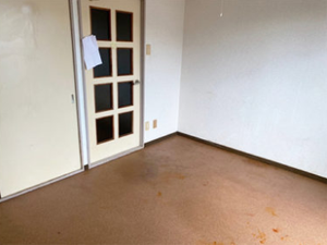 【ワンルーム】ゴミの処分だけではなく、ハウスクリーニングも承っておりますの施工後