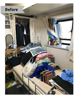 【1K】遺品整理 神奈川県横浜市緑区(50,000円)の施工前
