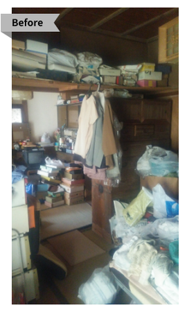 【一軒家】遺品整理 神奈川県平塚市(350,000円)の施工前