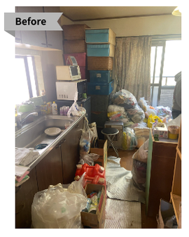 【3LDK】遺品整理 神奈川県横浜市旭区(200,000円)の施工前