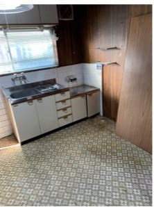 一軒家の家財整理(リビング・キッチン)の施工後