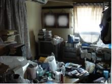 一軒家の家財整理(居室)の施工前