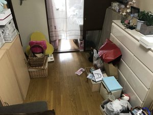 お母さまのご遺品の整理つづきの施工前