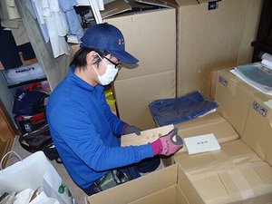 丁寧に貴重品を捜索いたします。不用品回収とは違います。の施工前