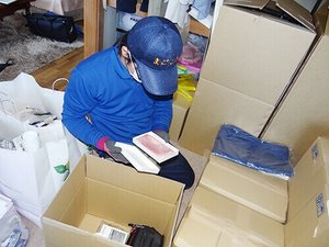 丁寧に貴重品を捜索いたします。不用品回収とは違います。の施工後