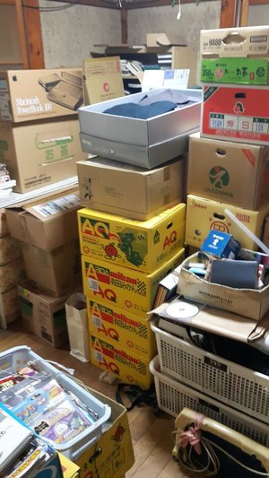 一軒家丸ごとのお片付けの施工前