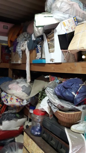 倉庫・物置の遺品整理の施工前