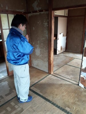 孤独死された平屋アパートの事例:2Kの施工後