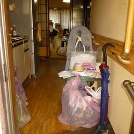 遺品整理の施工前