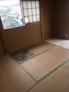 1Kの遺品整理でしたら1~2時間程度で対応いたします。の施工後