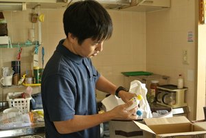 ご遺品はすべて丁寧にお取り扱いしますの施工前