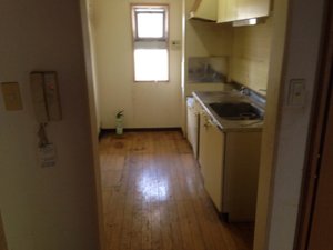 2DKの都営住宅の施工後