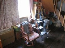 遺品整理と不用品回収の施工前