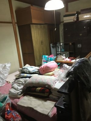 部屋の片付け・整理の施工前