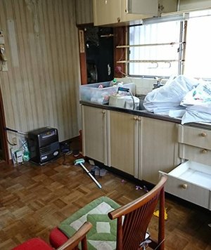 【5LDK】料金とサービスに大満足の不用品の施工前