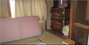 遺品整理:和室の施工前