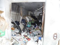 ゴミ屋敷清掃例の施工前