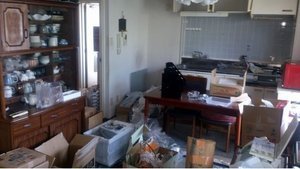 夏場のマンションの事例の施工前