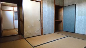 住宅街一戸建て住宅での家財整理の施工後