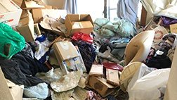 賃貸の退去期限が迫っているなどゴミ屋敷も素早く片付けます。の施工前