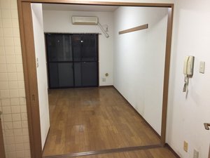 衣類や家具はリサイクル・リユースいたしました。の施工後