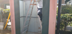 物置の解体・撤去作業の施工前