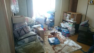 引越しのお手伝いの施工前