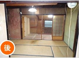 死後1週間経過の特殊清掃:115,000円の施工後