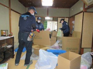 【4DK】軽トラックでの搬出の施工前