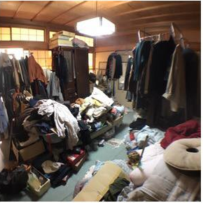 部屋のお片付け2の施工前