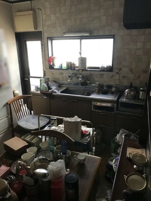 【5DK】売買に伴う空き家片付け・片付け【300,000円】の施工前