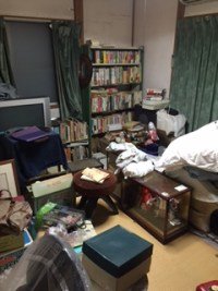 千葉市花見川区の作業の様子の施工前