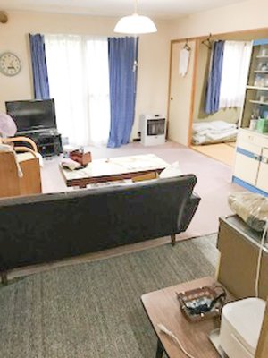 遺品整理(小樽市桜町)の施工前