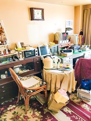 遺品整理(小樽市花園)の施工前