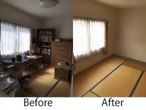 【4LDK+納戸】写真やお手紙を仕分けしてお渡しさせて頂きました。の施工後