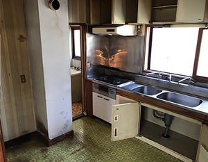 【1DK】不用品処分例:60,000円~の施工後