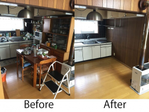 【4LDK+納戸】写真やお手紙を仕分けしてお渡しさせて頂きました。の施工前