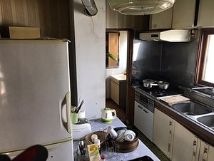 【1DK】不用品処分例:60,000円~の施工前