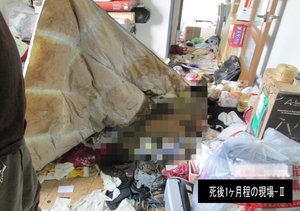 特殊清掃の施工前